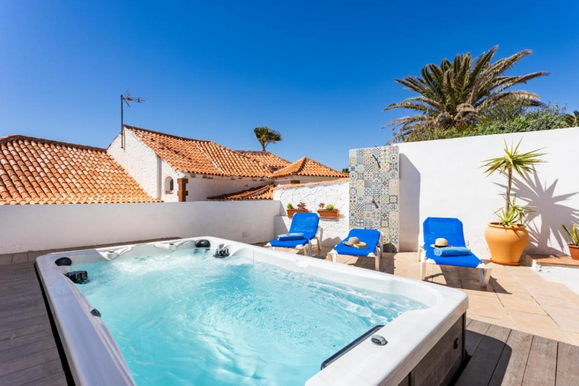 Casa Naranja - Heated Pool - Bbq - Terrace - Free Wifi - Child & Pet-Friendly - 3 Bedrooms - 6 People Poris de Abona Kültér fotó