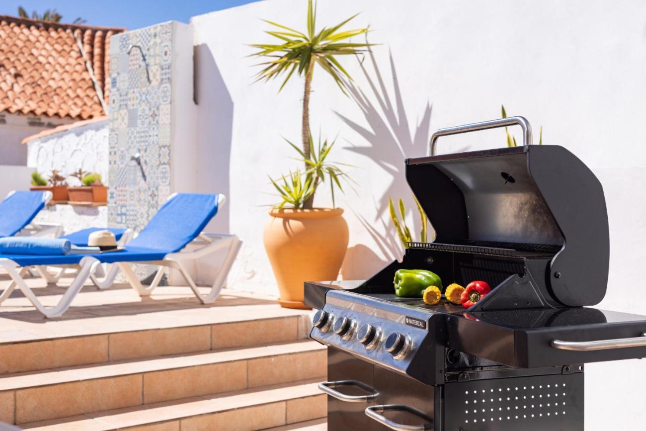 Casa Naranja - Heated Pool - Bbq - Terrace - Free Wifi - Child & Pet-Friendly - 3 Bedrooms - 6 People Poris de Abona Kültér fotó