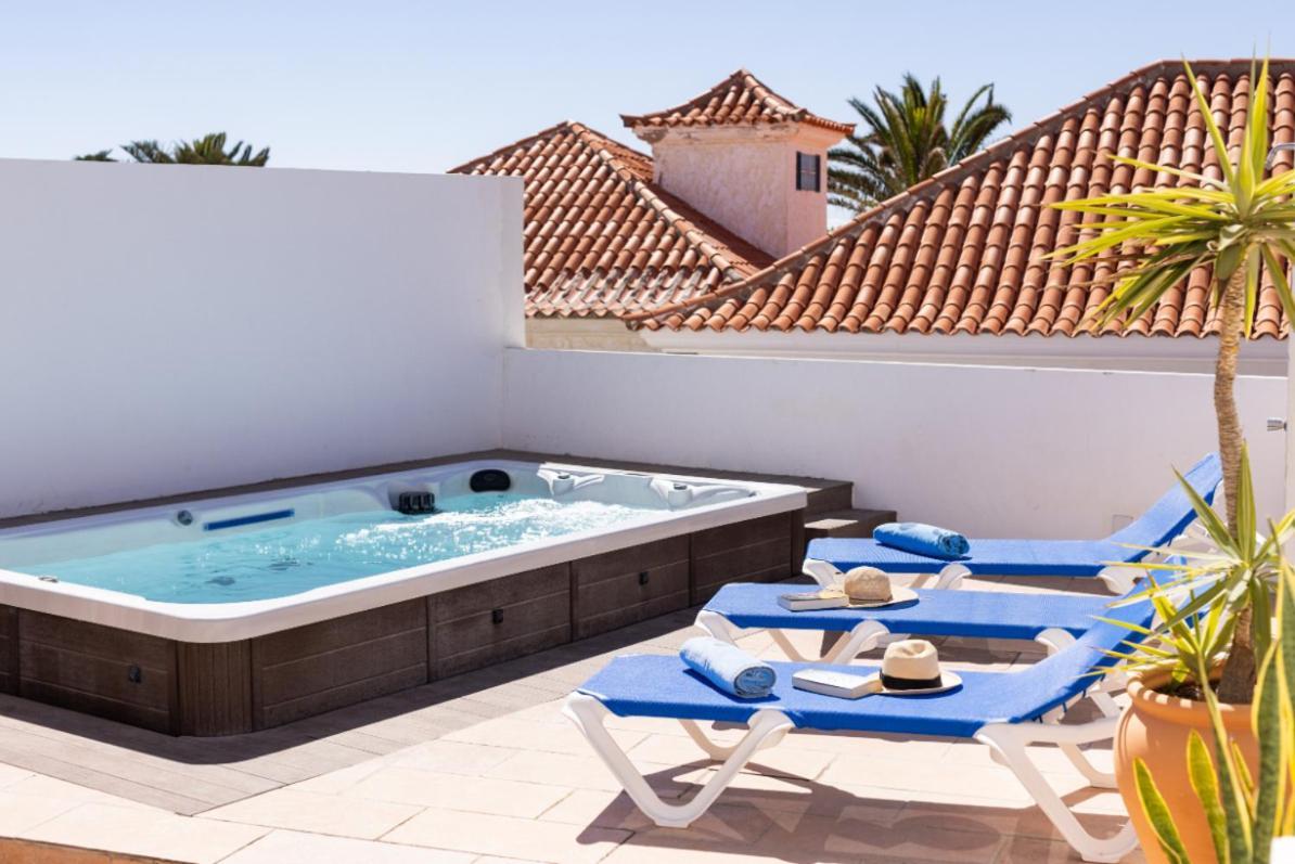 Casa Naranja - Heated Pool - Bbq - Terrace - Free Wifi - Child & Pet-Friendly - 3 Bedrooms - 6 People Poris de Abona Kültér fotó